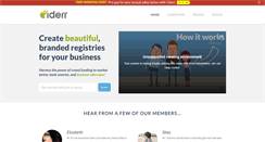 Desktop Screenshot of ciderr.com